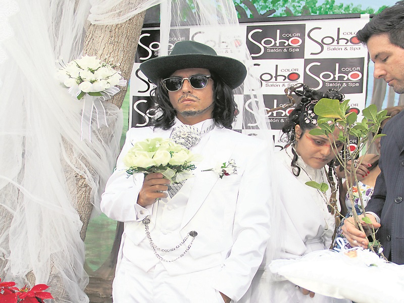 Matrimonio de Richard Torres, primer matrimonio ecológico en el mundo
